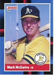 1988 Donruss Baseball Cards    256     Mark McGwire